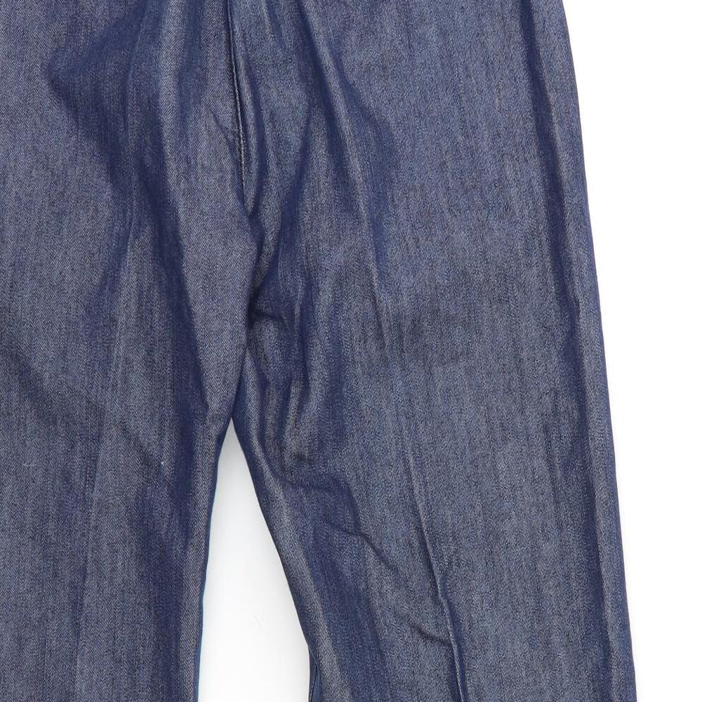 Womens UK Size 30 in Preworn Regular Fit Straight Blue Jeans