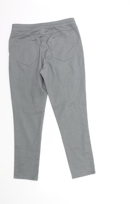 Womens UK Size 30 in Preworn Regular Fit Skinny Grey Jeans