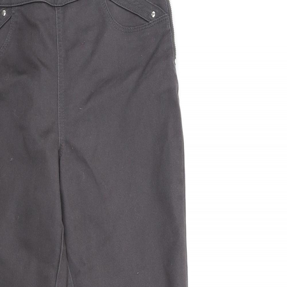 Dorothy Perkins Womens Grey  Denim Skinny Jeans Size 8 L29 in