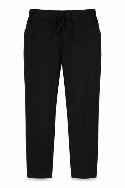 Womens UK Size XL Preworn Regular Fit  Black Trousers