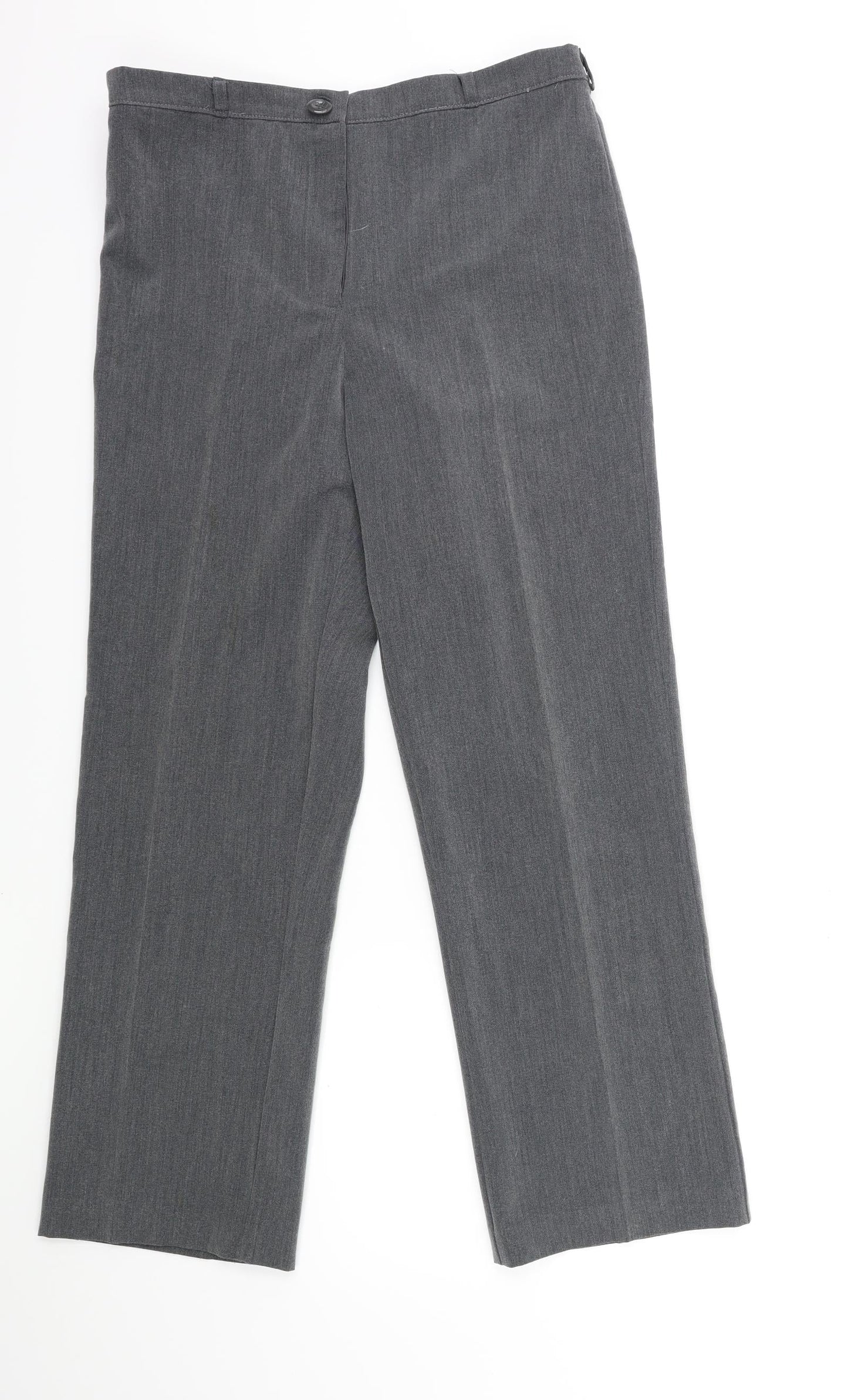 Debenhams Womens Grey   Trousers  Size 12 L29 in