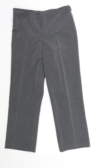 Debenhams Womens Grey   Trousers  Size 12 L29 in