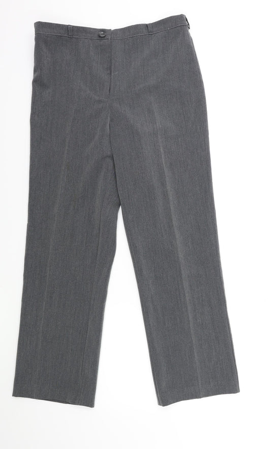 Debenhams Womens Grey   Trousers  Size 12 L29 in