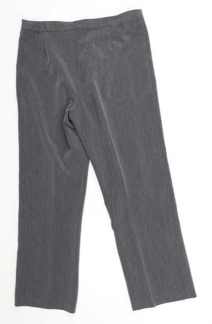 Debenhams Womens Grey   Trousers  Size 12 L29 in