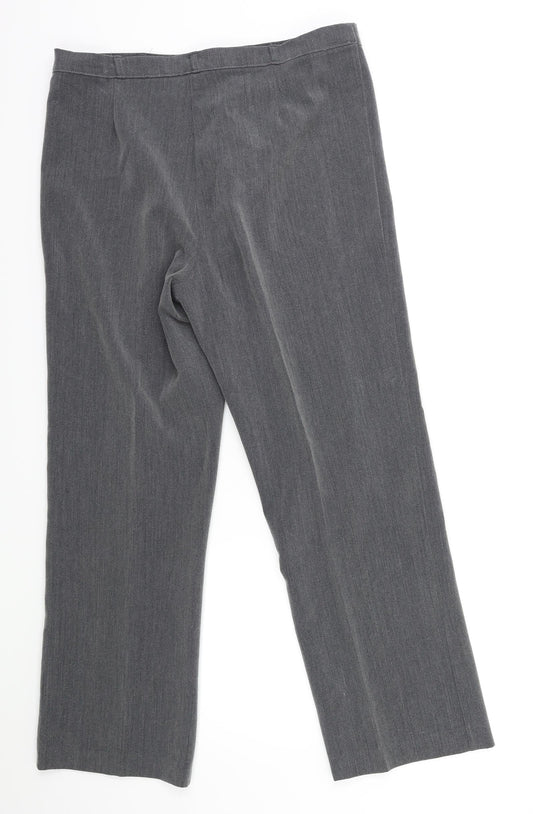 Debenhams Womens Grey   Trousers  Size 12 L29 in