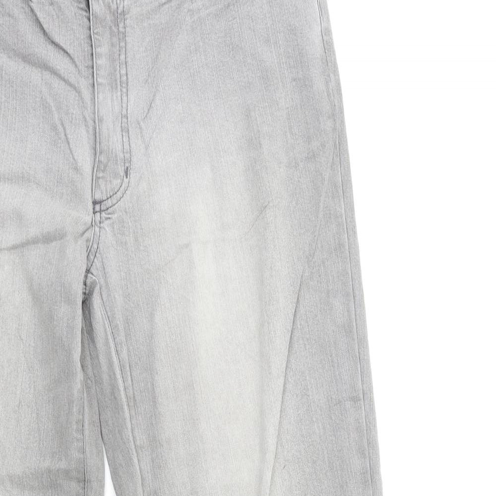 Womens UK Size 32 in Angels Regular Fit Straight Grey Jeans