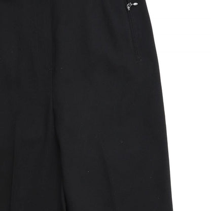 Womens UK Size 12 Sarah Hamilton Regular Fit  Black Trousers