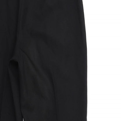 Womens UK Size 12 Sarah Hamilton Regular Fit  Black Trousers