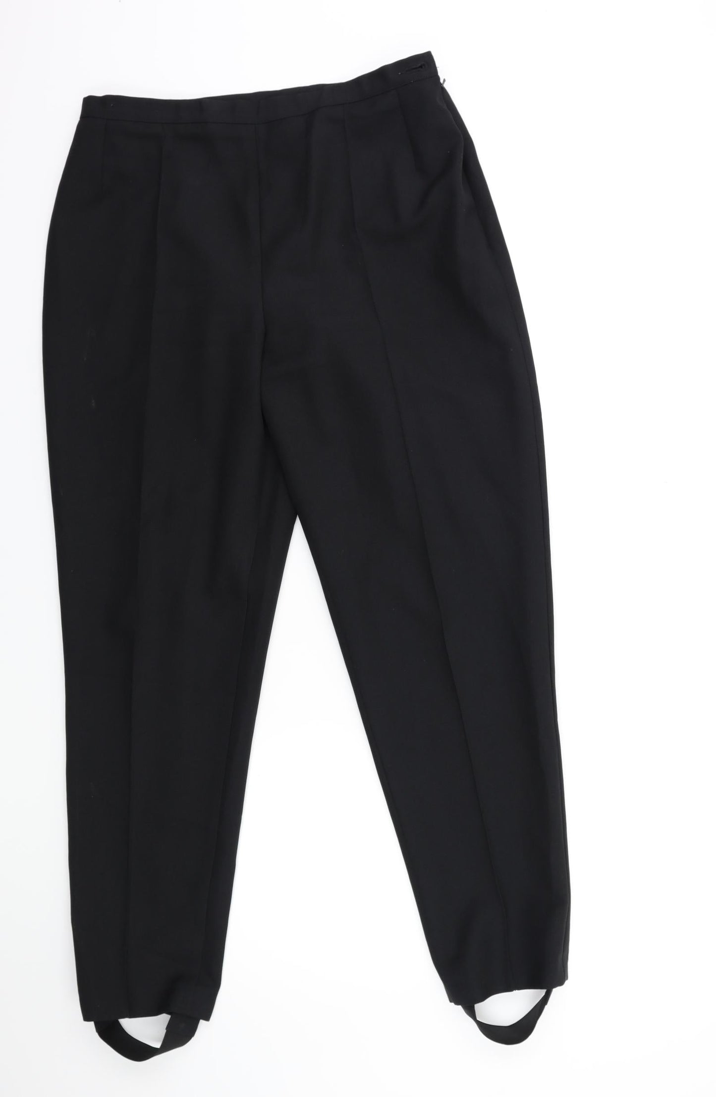 Womens UK Size 16 Marks and Spencer Regular Fit  Black Trousers