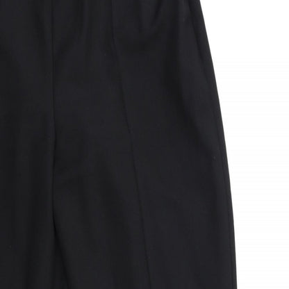 Womens UK Size 16 Marks and Spencer Regular Fit  Black Trousers