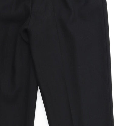Womens UK Size 16 Marks and Spencer Regular Fit  Black Trousers