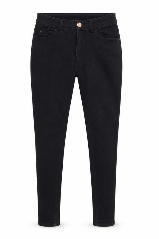 Womens UK Size 8 Peacocks Regular Fit Skinny Black Jeans