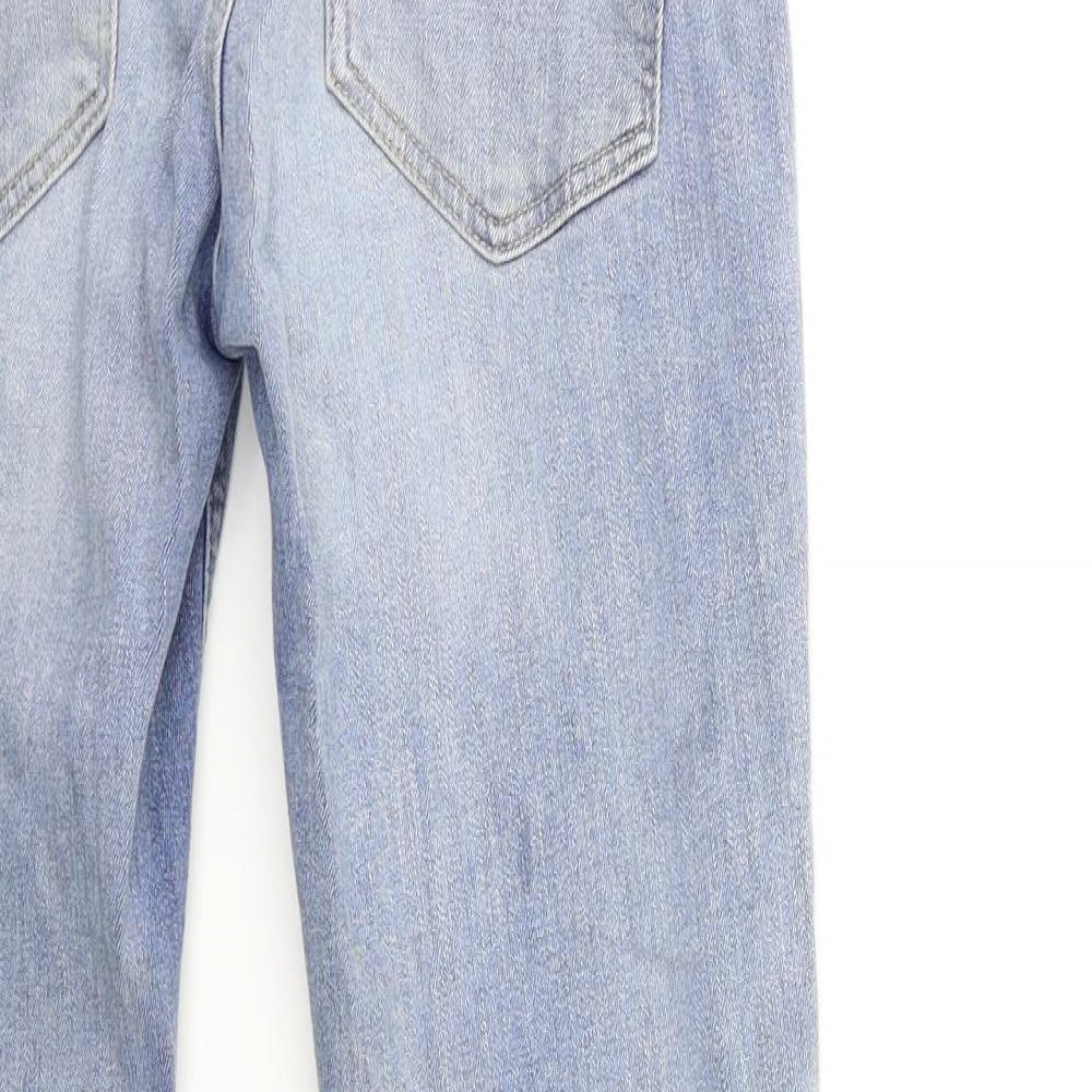 H&M Womens Blue  Denim Skinny Jeans Size 10 L28 in