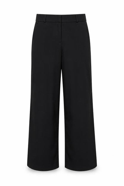 Womens UK Size 8 Cooperative Regular Fit  Black Trousers