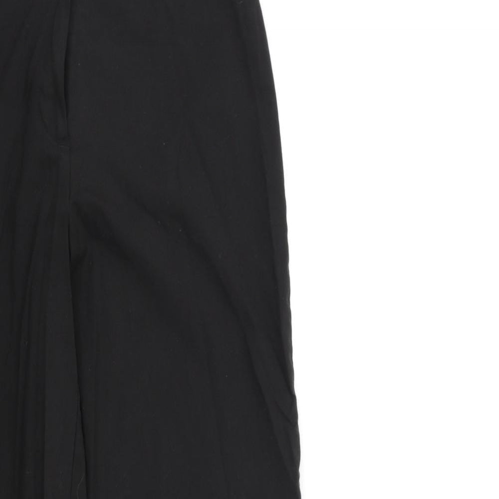 Womens UK Size 8 Cooperative Regular Fit  Black Trousers