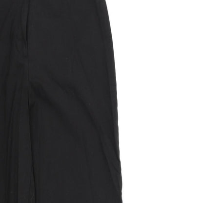 Womens UK Size 8 Cooperative Regular Fit  Black Trousers