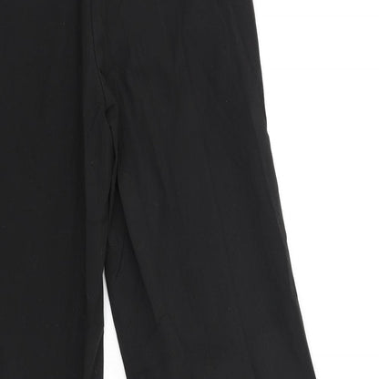 Womens UK Size 8 Cooperative Regular Fit  Black Trousers