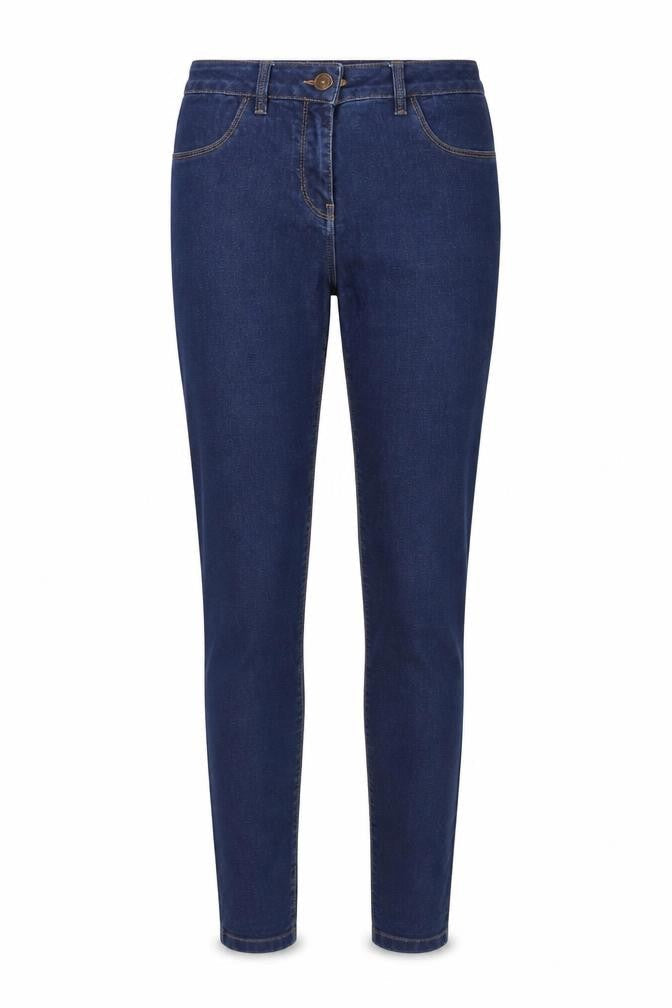 Womens UK Size 8 Denim & Co. Regular Fit Skinny Blue Jeans