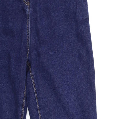 Denim & Co. Womens Blue  Denim Skinny Jeans Size 8 L29 in