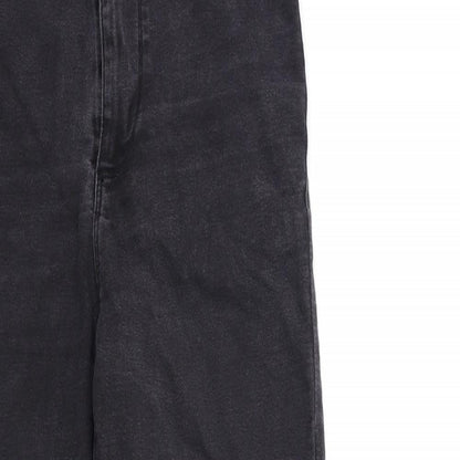 Denim & Co. Womens Black  Denim Skinny Jeans Size 12 L27 in