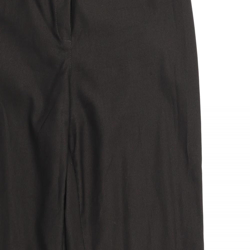 Womens UK Size 34 in NEXT Regular Fit  Brown Trousers