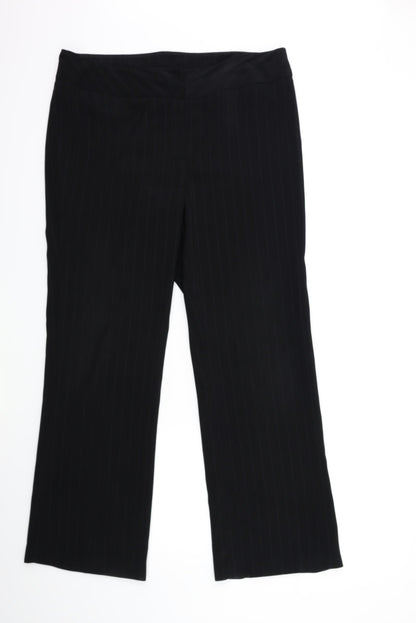 Womens UK Size 36 in Preworn   Black Trousers