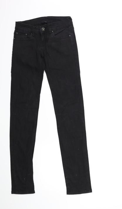 Womens UK Size 26 in Preworn Regular Fit Skinny Blue Jeans