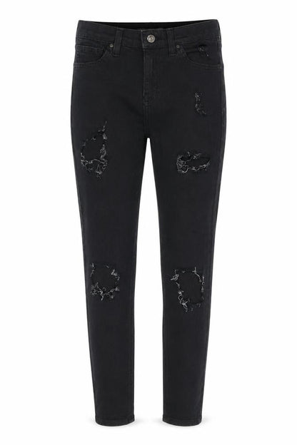 Womens UK Size 26 in Topshop Extra-Slim Fit Skinny Black Jeans