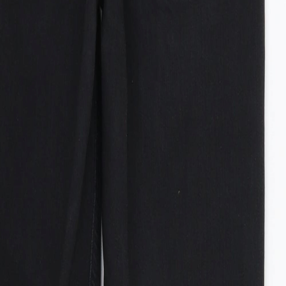 Topshop Womens Black  Denim Skinny Jeans Size 26 in L28 in