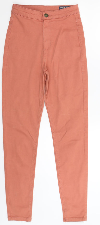 Womens UK Size 6 Marks and Spencer Extra-Slim Fit Jegging Beige Jeans