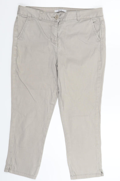 George Womens Grey  Denim Jegging Jeans Size 10 L23 in