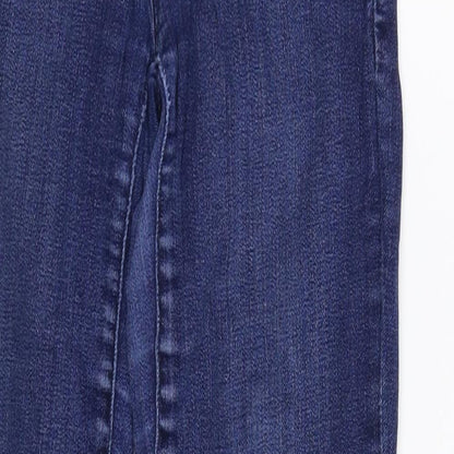 Gap Womens Blue  Denim Skinny Jeans Size 24 in L28 in