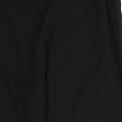 Womens UK Size M Preworn Regular Fit  Black Trousers