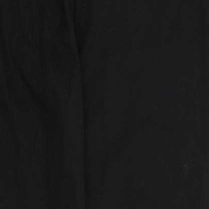 Womens UK Size M Preworn Regular Fit  Black Trousers