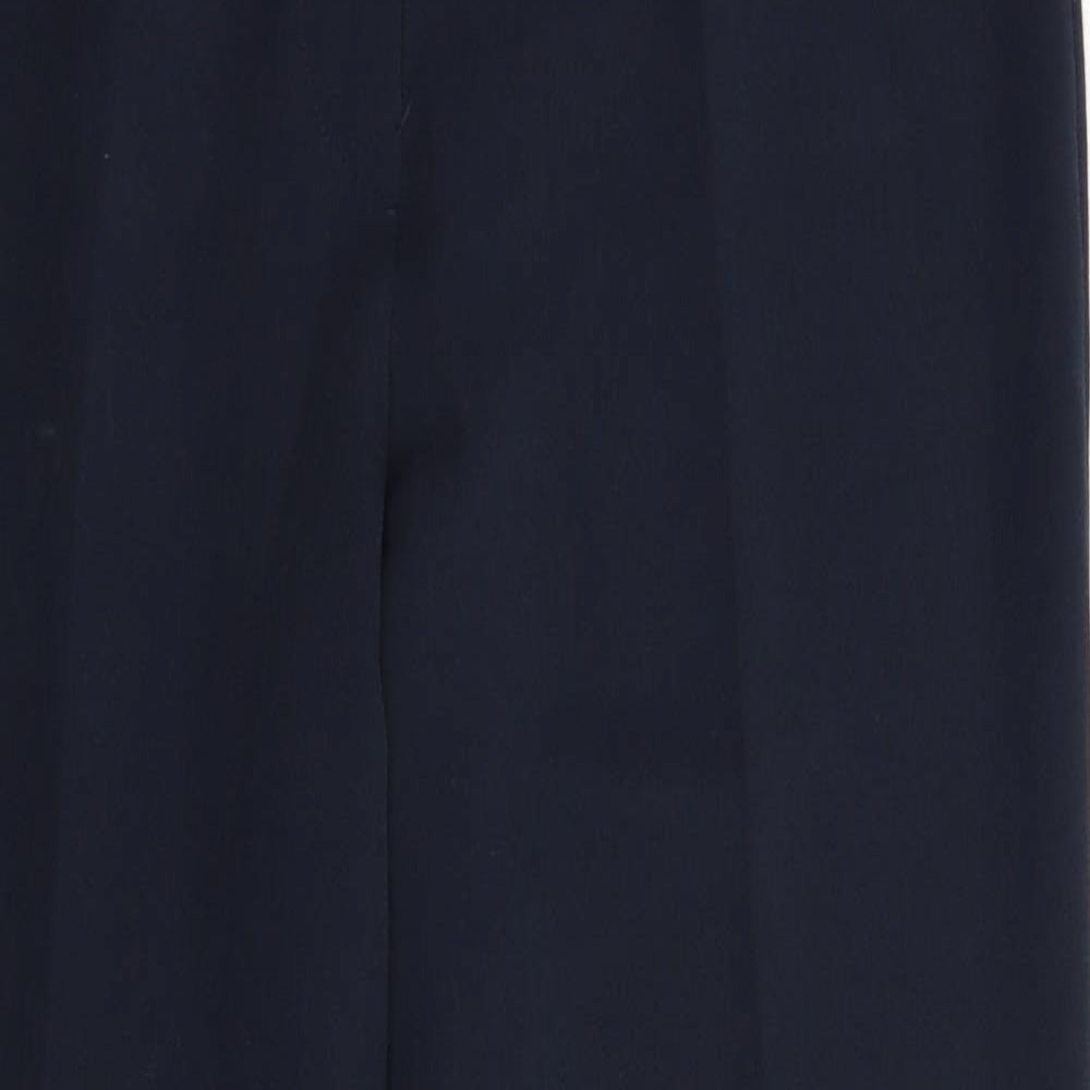 Poppy Womens Blue   Trousers  Size 12 L29 in