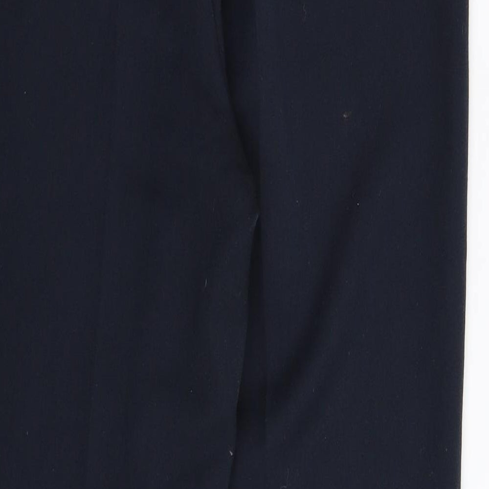 Poppy Womens Blue   Trousers  Size 12 L29 in
