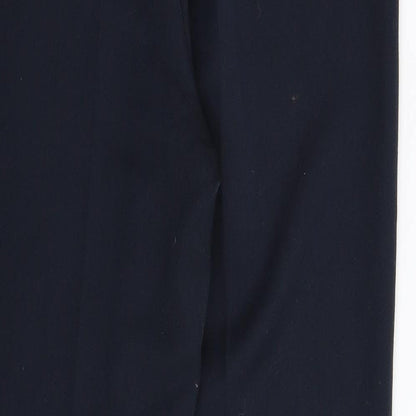 Poppy Womens Blue   Trousers  Size 12 L29 in