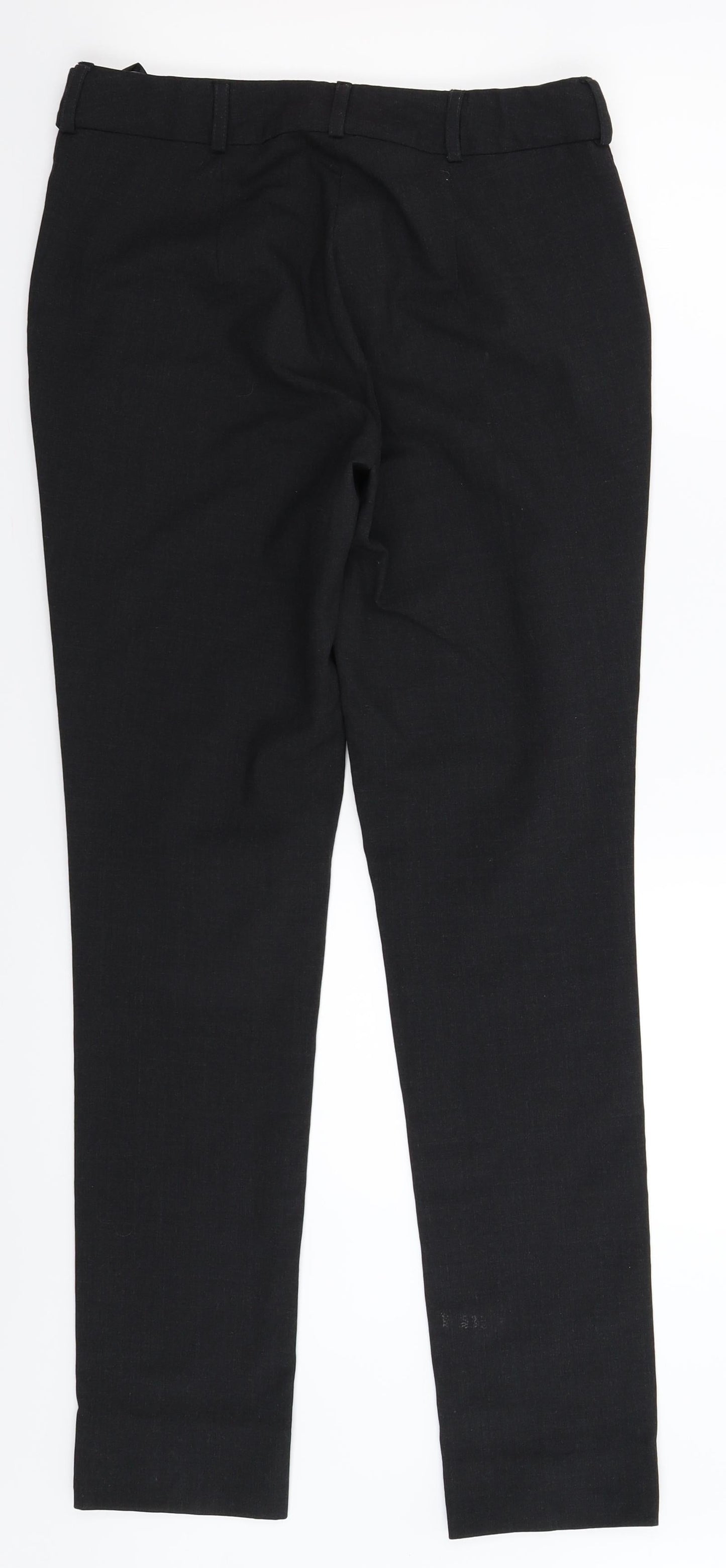 Womens UK Size 8 Simon Jersey Extra-Slim Fit Dress Pants Grey Trousers