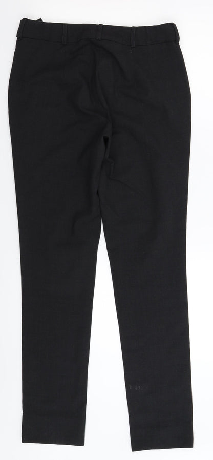 Womens UK Size 8 Simon Jersey Extra-Slim Fit Dress Pants Grey Trousers
