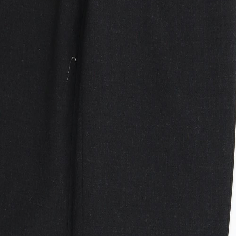 Womens UK Size 8 Simon Jersey Extra-Slim Fit Dress Pants Grey Trousers