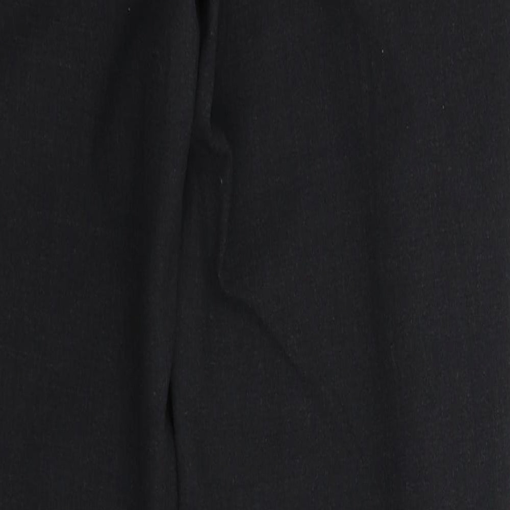 Womens UK Size 8 Simon Jersey Extra-Slim Fit Dress Pants Grey Trousers