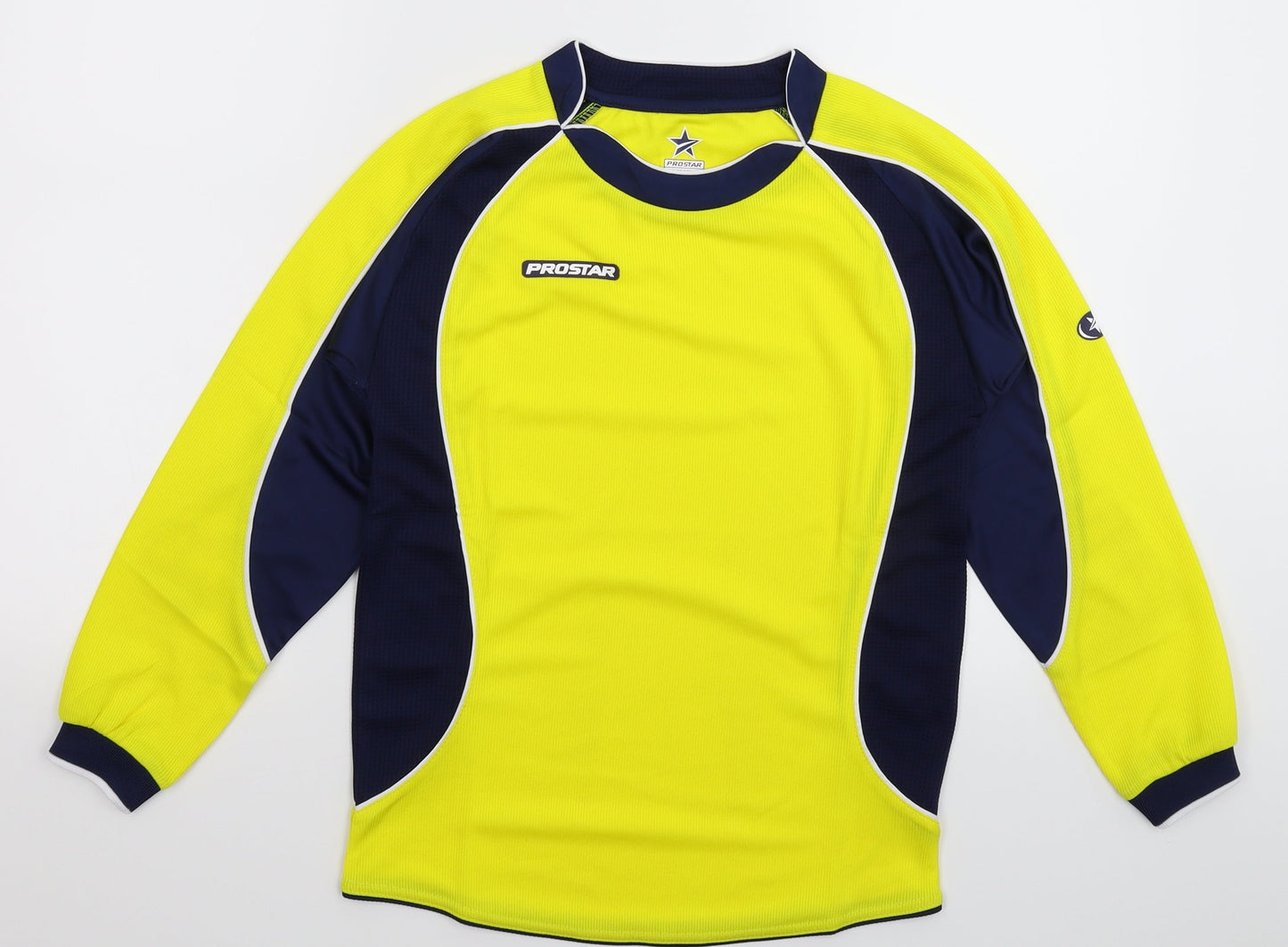 Prostar Boys Yellow   Jersey T-Shirt Size 10 Years
