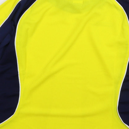 Prostar Boys Yellow   Jersey T-Shirt Size 10 Years
