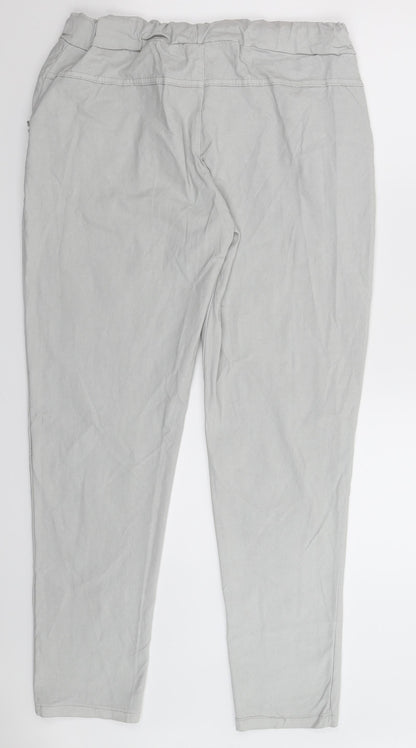 Womens UK Size 36 in Preworn Extra-Slim Fit  Grey Trousers
