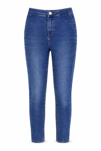Topshop Womens Blue  Denim Skinny Jeans Size 26 in L27 in