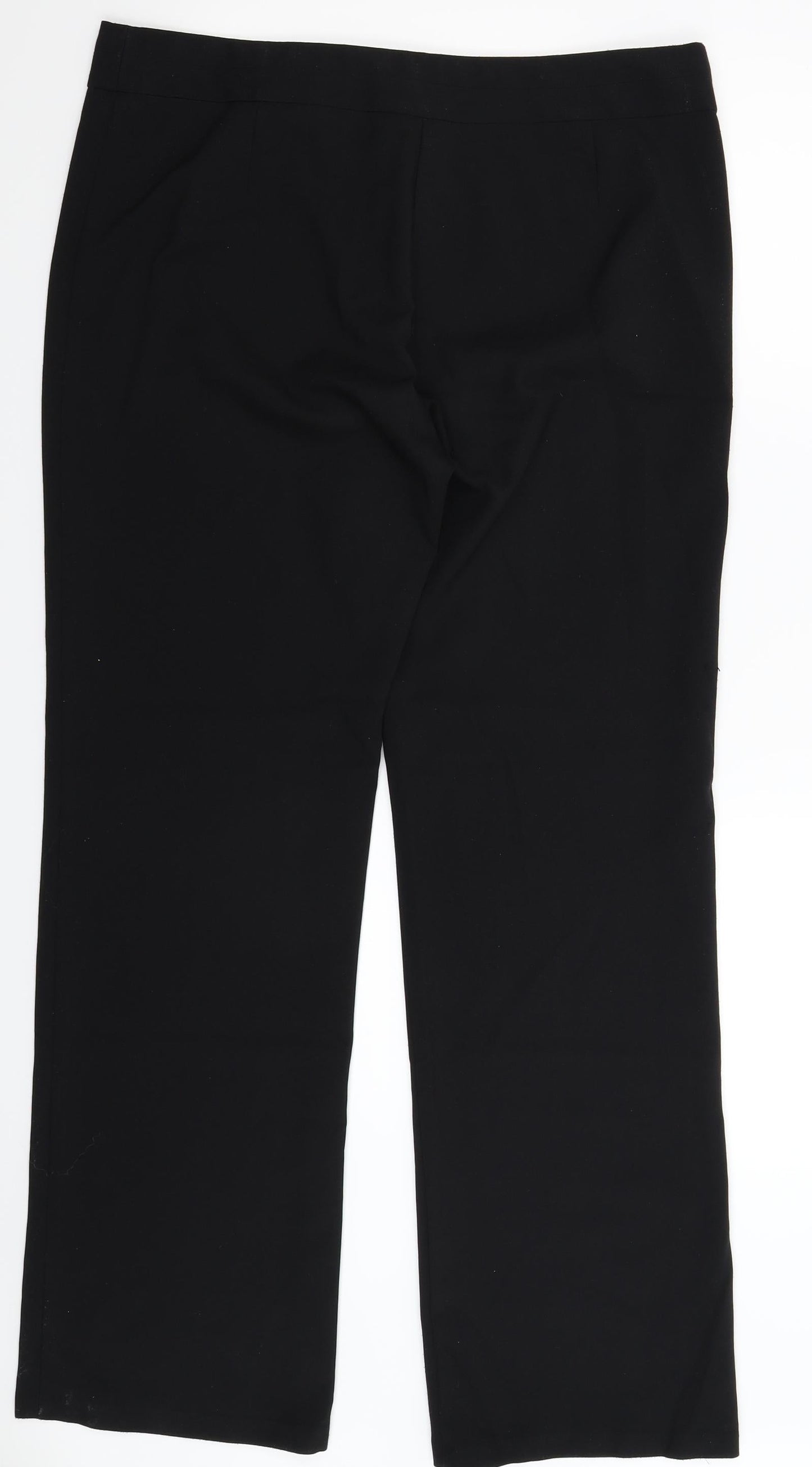 Womens UK Size 36 in Preworn Regular Fit  Black Trousers