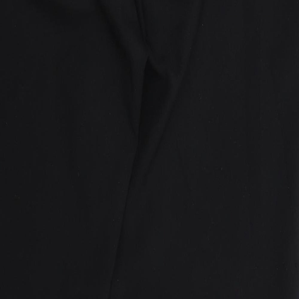 Womens UK Size 36 in Preworn Regular Fit  Black Trousers