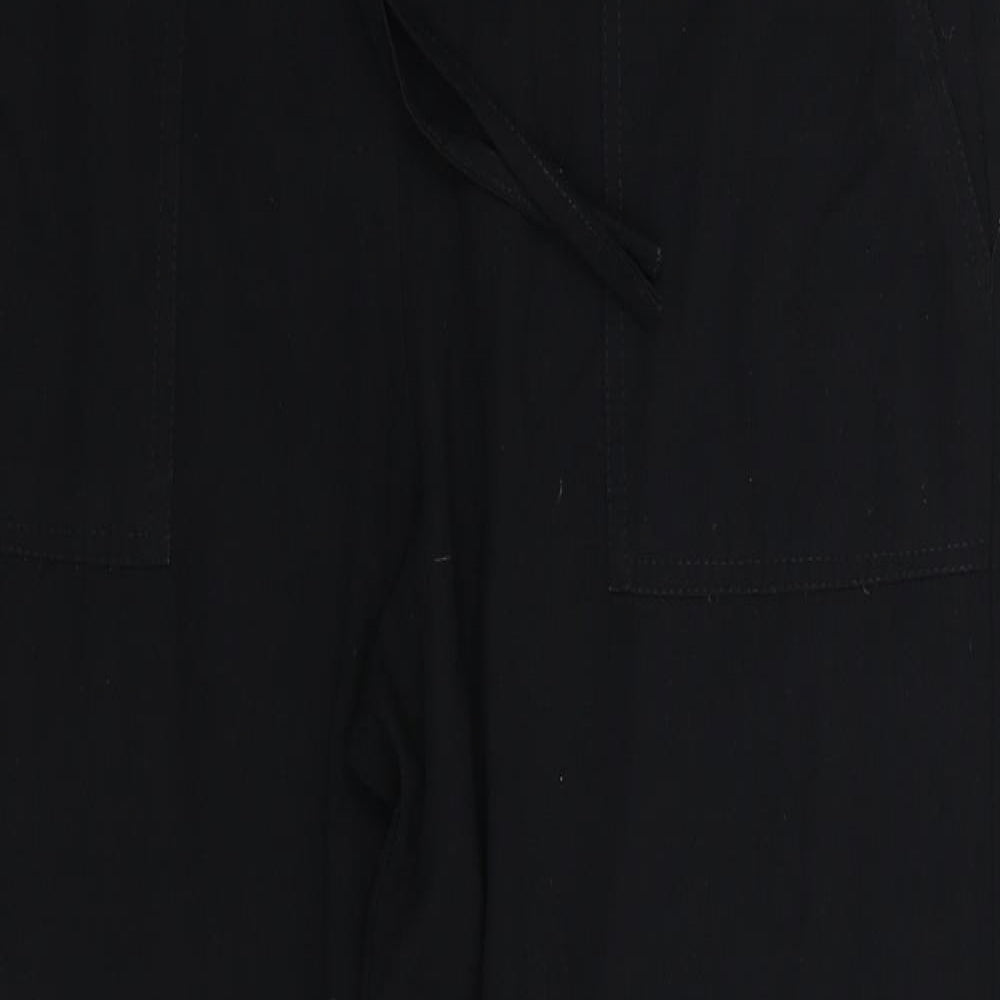 AS Design Womens Black   Trousers  Size 12 L25 in