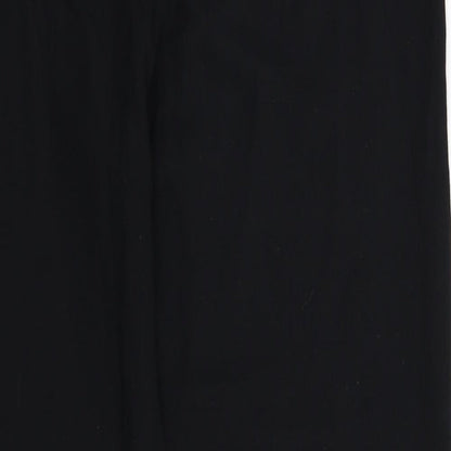AS Design Womens Black   Trousers  Size 12 L25 in