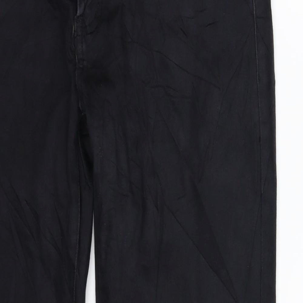 Womens UK Size 12 Preworn Slim Fit  Blue Trousers